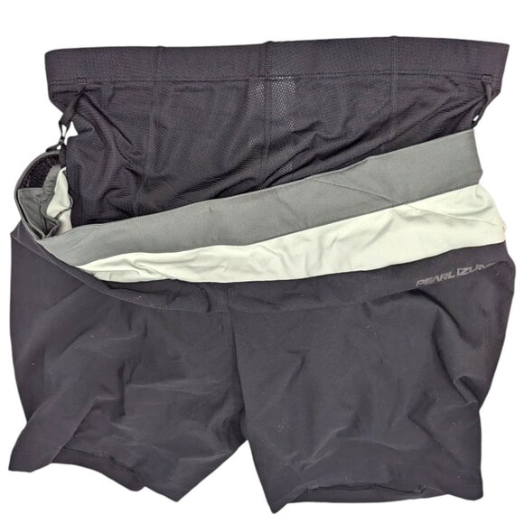 Pearl Izumi Canyon Black Stretch Cycling Biking Bike Shorts w/ Liner XLarge XL - Picture 9 of 10